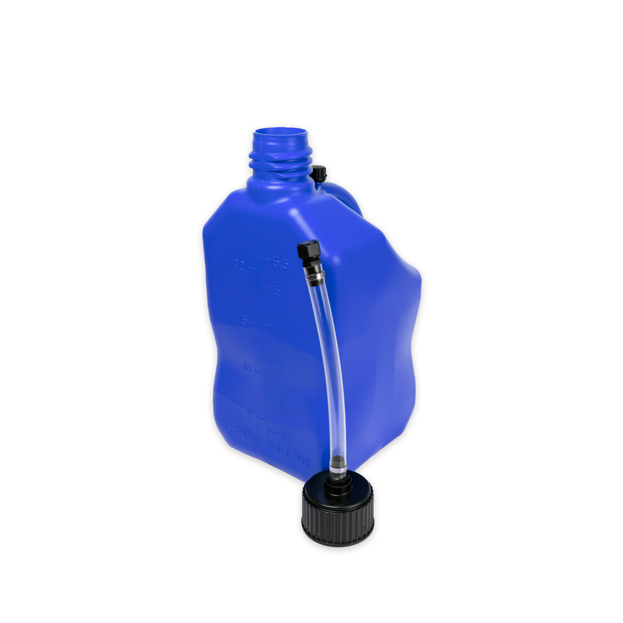 Bushman, U-Jug Multi-Purpose 5.5G Storage Jug Blue 4PK, Max. Capacity 5.5 Gal, Max. PSI 0 Material Polyethylene, Model# UJUG-BLUE-4PK